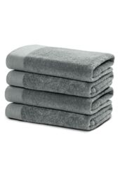 Ezysleep Luxe Collection 4 Piece Egyptian Bathsheet Set in Silver - Size: Bath Sheet - thumbnail 6