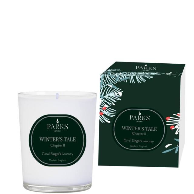 Parks Candles PARKS WINTERS TALE 220G CANDLE CHAPTER II CAROL SINGERS JOURNEY in White - Size: 200g