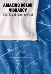 JQ Licensing Bent Fishing Rods Pattern Silky Touch Super Soft Throw Blanket 152 X 127 cm in White - thumbnail 4