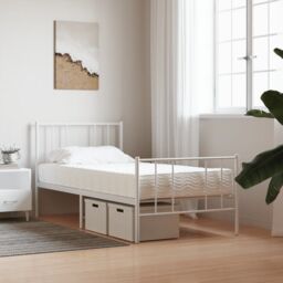 Berkfield Home Foam Mattress White 90x190 cm Hardness H2 H3 - thumbnail 2