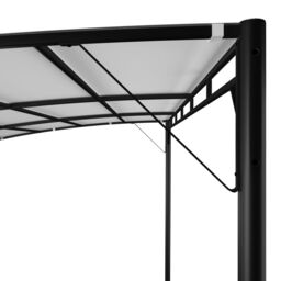 Berkfield Home Garden Sunshade Awning 4x3x2.55 m Cream in Beige - thumbnail 5