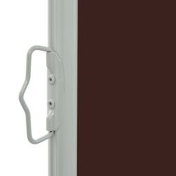 Berkfield Home Patio Retractable Side Awning 140 x 300 cm Brown - thumbnail 3