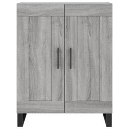 Berkfield Home Highboard Grey Sonoma 69.5x34x180 cm Engineered Wood - thumbnail 8