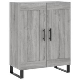 Berkfield Home Highboard Grey Sonoma 69.5x34x180 cm Engineered Wood - thumbnail 7
