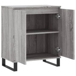 Berkfield Home Sideboard Grey Sonoma 60x35x70 cm Engineered Wood - Size: 60 x 35 x 70 cm - thumbnail 6