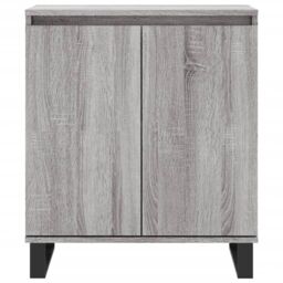 Berkfield Home Sideboard Grey Sonoma 60x35x70 cm Engineered Wood - Size: 60 x 35 x 70 cm - thumbnail 5