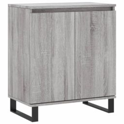 Berkfield Home Sideboard Grey Sonoma 60x35x70 cm Engineered Wood - Size: 60 x 35 x 70 cm - thumbnail 2