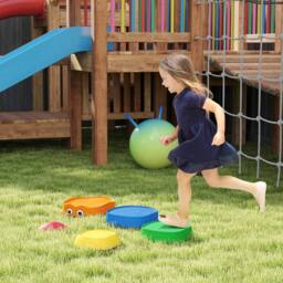 STILVORA Kids Stepping Stones Set with Anti-Slip Edging - thumbnail 2
