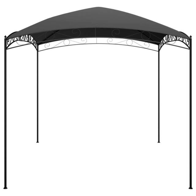 Berkfield Home Gazebo 3x4x2.65 m Anthracite 180 g/m ² in Black - image 1