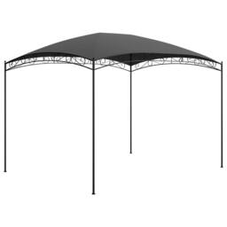 Berkfield Home Gazebo 3x4x2.65 m Anthracite 180 g/m ² in Black - thumbnail 2