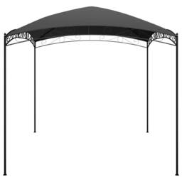 Berkfield Home Gazebo 3x4x2.65 m Anthracite 180 g/m ² in Black - thumbnail 1