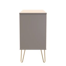Ready Assembled 2 U Metro 3 Drawer TV Unit (Ready Assembled) in Light Brown - thumbnail 2