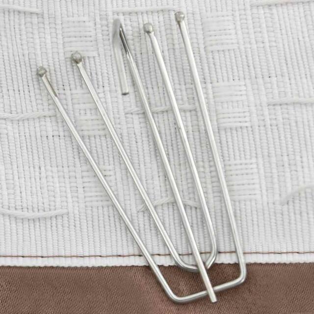 Berkfield Home Linen-Look Blackout Curtain with Hooks Taupe 290x245 cm in Dark Brown - image 1