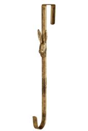 Dibor Traditional Luxury Hare Door Wreath Hanger in Gold - thumbnail 5