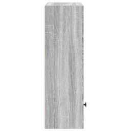 Berkfield Home Bookcase Grey Sonoma 31x24x77 cm Engineered Wood - Size: 31 x 24 x 77 cm - thumbnail 6