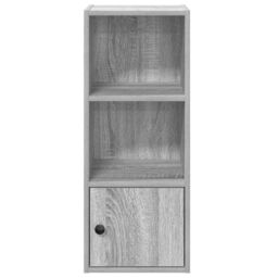 Berkfield Home Bookcase Grey Sonoma 31x24x77 cm Engineered Wood - Size: 31 x 24 x 77 cm - thumbnail 5
