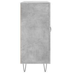 Berkfield Home Sideboard Concrete Grey 90x34x80 cm Engineered Wood - Size: 90 x 34 x 80 cm - thumbnail 7