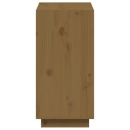 Berkfield Home Book Cabinet Honey Brown 60x35x71 cm Solid Wood Pine - Size: 60 x 35 x 71 cm - thumbnail 6