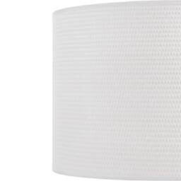 Wyld and Coco Pendant Lamp White Iron Drum Shade Mid-Century Modern - thumbnail 7