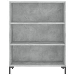 Berkfield Home Highboard Concrete Grey 69.5x32.5x180 cm Engineered Wood - thumbnail 5