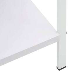 Berkfield Home Decorative 5-Layer Book Shelf White 60x27.6x158.5 cm Engineered Wood - thumbnail 6