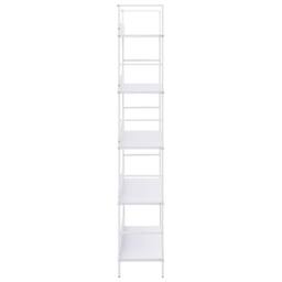 Berkfield Home Decorative 5-Layer Book Shelf White 60x27.6x158.5 cm Engineered Wood - thumbnail 4