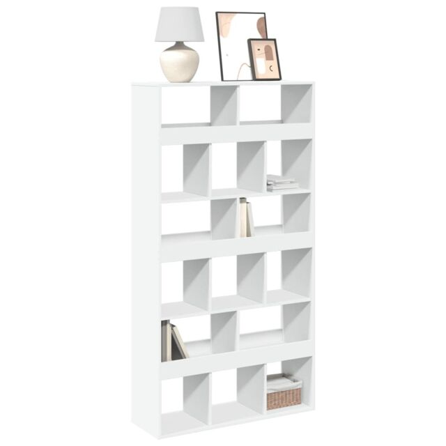 Berkfield Home Bookcase White 100x33x187.5 cm Engineered Wood - image 1