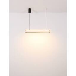Netlighting Kayson 84cm Pendant Ceiling Light Matt Black LED 3000K - thumbnail 5