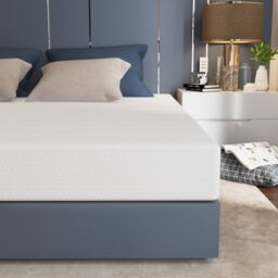 MN Furniture Multi-Layer High Density Hard Foam Mattress Single W90cm x L190cm x H15cm in White - thumbnail 2