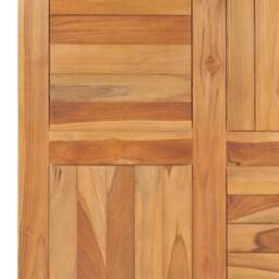 Berkfield Home Table Top Solid Teak Wood 70x70x2.5 cm in Brown - thumbnail 4