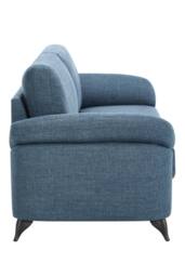More4Homes Malmo Modern Scandi Style Fabric Living Room Chair in Blue - Size: 1 Seater - thumbnail 4
