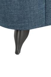 More4Homes Malmo Modern Scandi Style Fabric Living Room Chair in Blue - Size: 1 Seater - thumbnail 6