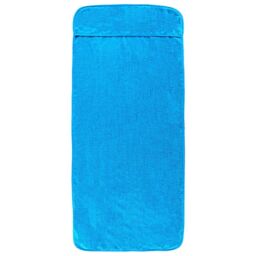 Berkfield Home Beach Towels 2 pcs Turquoise 60x135 cm Fabric 400 GSM in Black - thumbnail 3