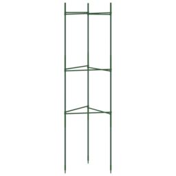 Berkfield Home Tomato Cage 2 pcs 116 cm Steel & PP in Green - thumbnail 5