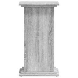 Berkfield Home Plant Stand Grey Sonoma 33x33x60 cm Engineered Wood - Size: 33 x 33 x 60 cm - thumbnail 4
