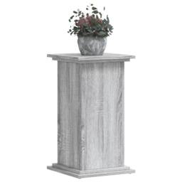 Berkfield Home Plant Stand Grey Sonoma 33x33x60 cm Engineered Wood - Size: 33 x 33 x 60 cm - thumbnail 3