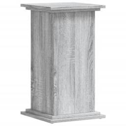 Berkfield Home Plant Stand Grey Sonoma 33x33x60 cm Engineered Wood - Size: 33 x 33 x 60 cm