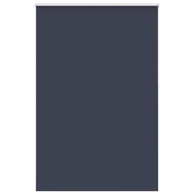 Berkfield Home Roller Blind Blackout Marine 150x230 cm Fabric Width 146.6 cm Polyester in Blue - image 1