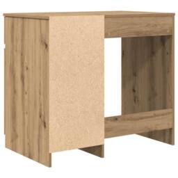 Berkfield Home Desk Artisan Oak 86x49x76 cm Engineered Wood in Brown - Size: 86 x 49 x 76 cm - thumbnail 8