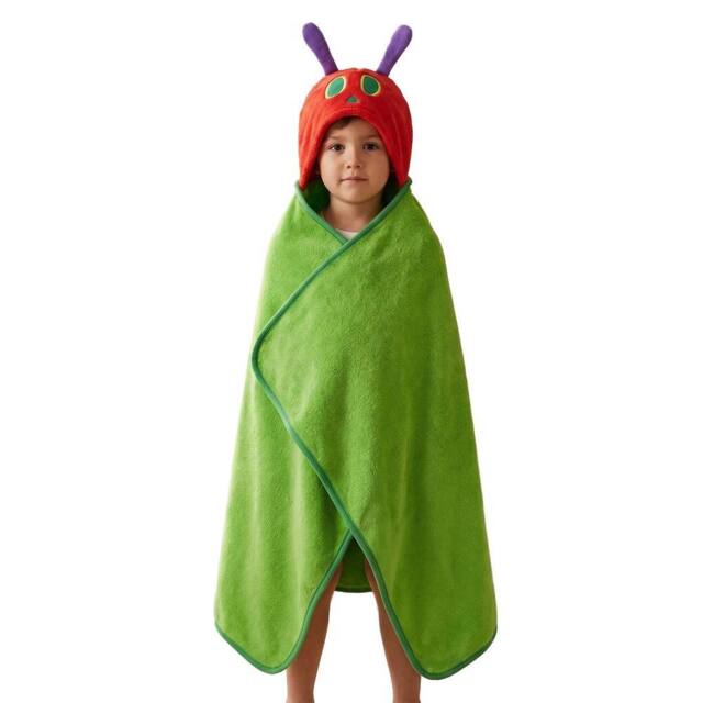 Eric Carle Hooded Blanket - Green - Official Merch - image 1
