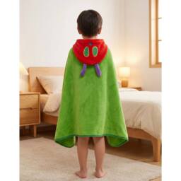 Eric Carle Hooded Blanket - Green - Official Merch - thumbnail 3