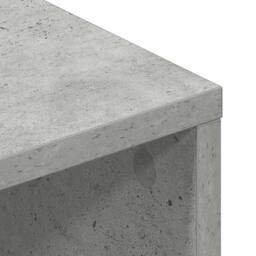 Berkfield Home TV Cabinet Concrete Grey 100x40x40 cm Engineered Wood - Size: 100 x 40 x 40 cm - thumbnail 8