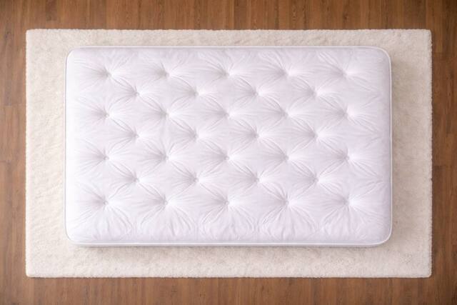 Chester & Oakley Balmoral Comfy Open Coil Mattress in White - Size: Small Single - image 1