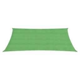 Berkfield Home Sunshade Sail 160 g/m ² Light Green 2.5x4 m HDPE - thumbnail 2