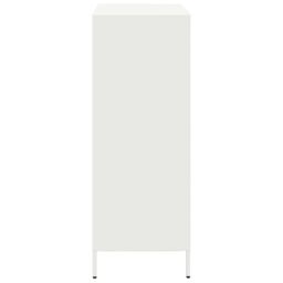 Berkfield Home Highboard White 68x39x103.5 cm Steel - thumbnail 6