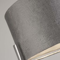Lighting Collection Aligator Ceiling Fitting Ceiling Light in Silver - thumbnail 4