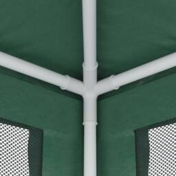 Berkfield Home Party Tent with 4 Mesh Sidewalls Green 2.5x2.5 m HDPE - thumbnail 6