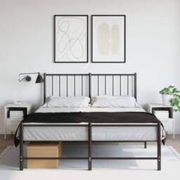 Berkfield Home Bedside Cabinets 2 pcs White 36x39x50.5 cm Steel - thumbnail 2