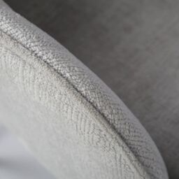 Home Garden Direct Muse - Accent Chair in Woven Yarn Fabric Upholstery in Grey - thumbnail 7