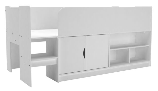 Kidsaw Mid Sleeper in White - Size: Single - image 1